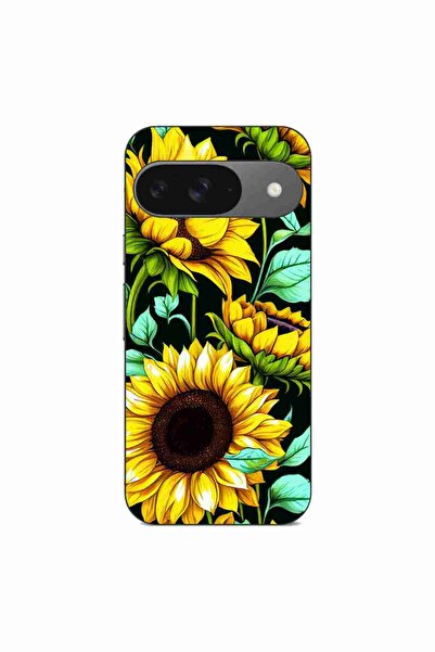 OEM Husa compatibila cu Google Pixel 9 Pro Silicon Gel Tpu Model Floarea Soar...