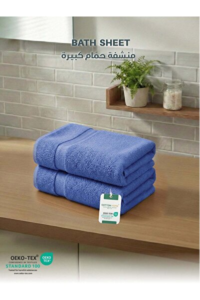 COTTON HOME Premium Oversized Bath Sheet Towel 90cm x 180cm Large Cotton Towe...