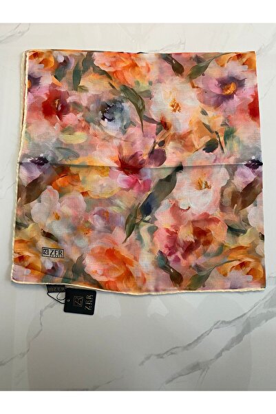 ZER SCARFS ÇİÇEK DESENLİ EŞARP