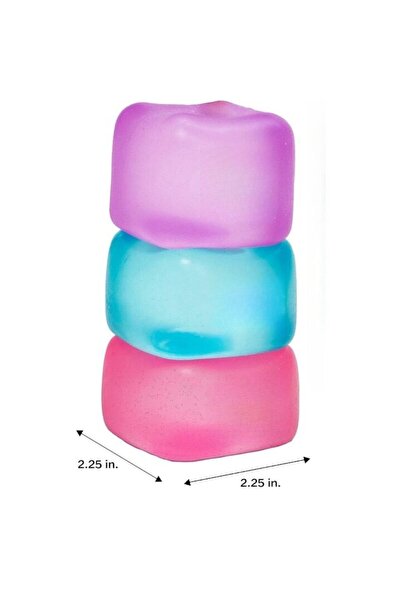victiny Jucărie squishy, gel cub de gheață, anti-stres