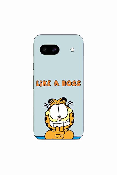 OEM Husa compatibila cu Google Pixel 8A Silicon Gel Tpu Model Garfield Like A...