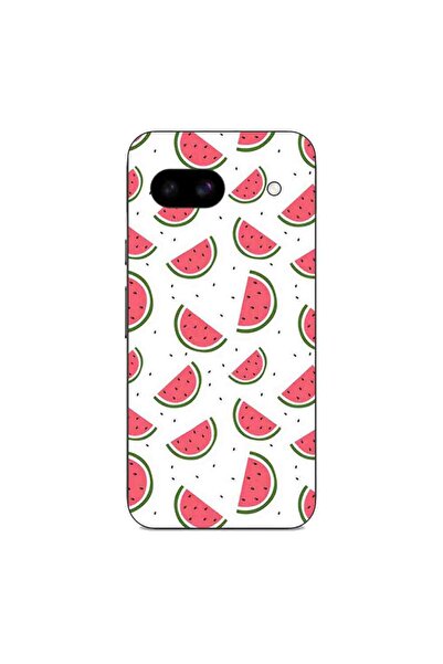 OEM Husa compatibila cu Google Pixel 8A Silicon Gel Tpu Model Watermelons Pat...
