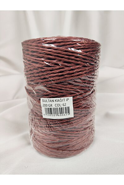 Sultan Ață de hârtie pentru tricotat manual 200gr.-240mt. (1 bucată) - Culoar...