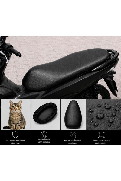 lawrenceshop Husa șa pentru motocicletă SFM Konung 110 Protecție impermeabilă...