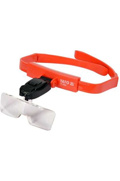 yato Lentile Cu Iluminare, Suport Cap, Zoom X1, X1.5, X2,
