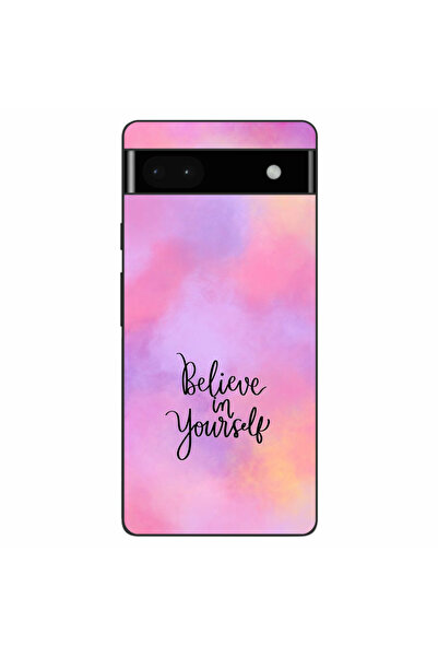 OEM Husa compatibila cu Google Pixel 6A Silicon Gel Tpu Model Belive in Yourself