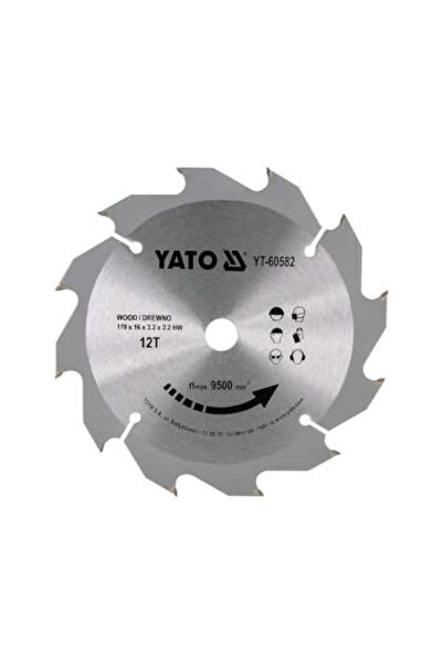 yato Disc Circular Pentru Lemn 170X12Tx16Mm