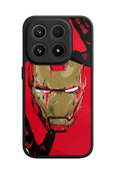 BGAKSESUAR حافظة XlAOMI Mi 17 5G متوافقة مع تصميم Iron Man (رجل الحديد) اللام...