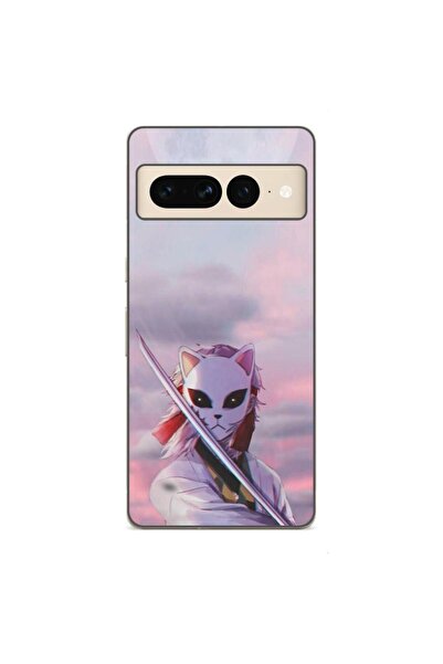OEM Husa compatibila cu Google Pixel 7 Pro Silicon Gel Tpu Model Demon Slayer...