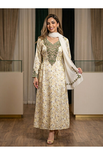 BHNS Ready Made Khawari Embroidery 2026 with Embroidery Work Women's Luxury K...