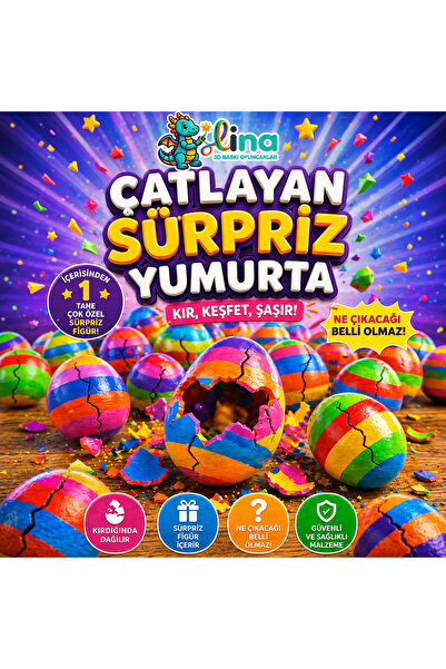 ümit toys Çatlayan Sürpriz Yumurta – Sürpriz Hareketli Figür