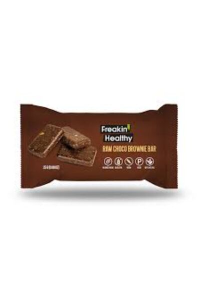 Freakin healthy Snack bar Raw Chocolate Brownie 4 x 12 x 25g