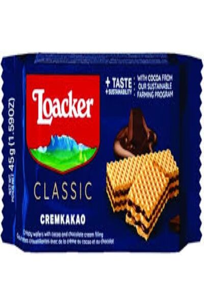 Loacker كريمة الكاكاو 25 × 45 جرام
