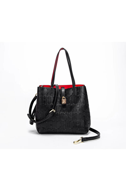 Ch New Arrival Large Capacity Embossed Women's Shoulder Bag Tote