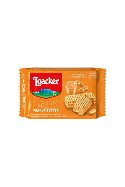 Loacker CLASSIC PEANUT 25X45G