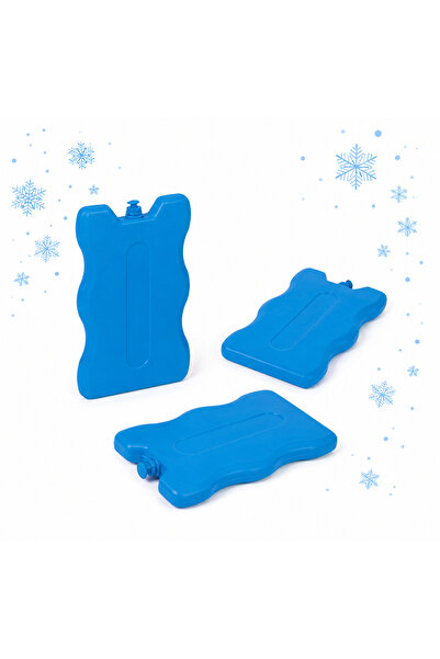 OEM Set of 3 reusable cooling packs for cooler bags and freezers, 220ML