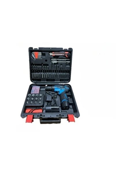 OEM Electric Drill, 2 12V Batteries, 75 Accessories + Carrying Bag