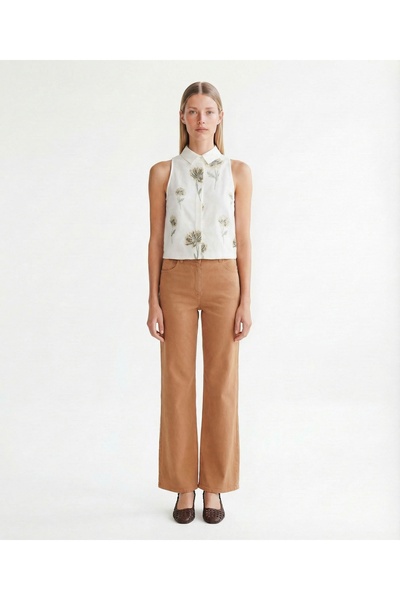 Yargıcı Straight High Waist Pants
