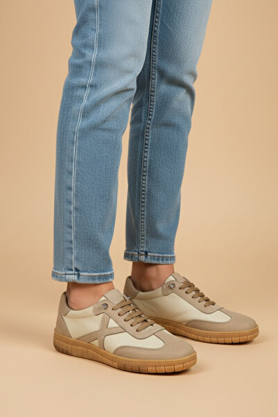SHOUGO Genuine Leather Daily Comfortable Women's Sports Shoes