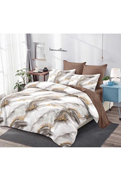 OEM Fine Cotton Duvet Cover Set with Stretchy 6 pieces 2 persons Primavara
