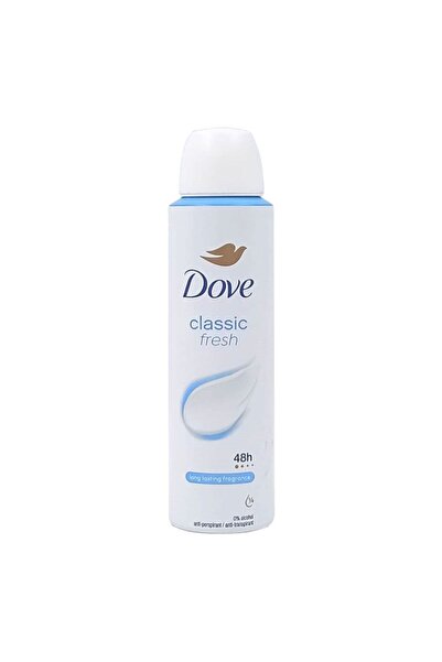 Vader Deodorant Antiperspirant, Dove, 150 ml Classic Fresh