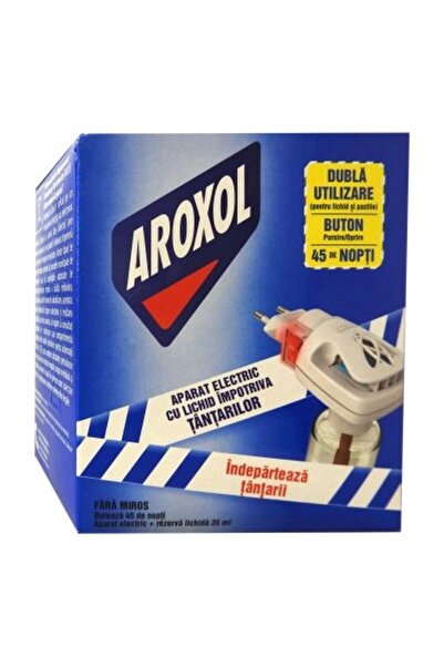 Aroxol Rezerva, Antitantari Aparat, Lichida 35 ml/45 Nopti
