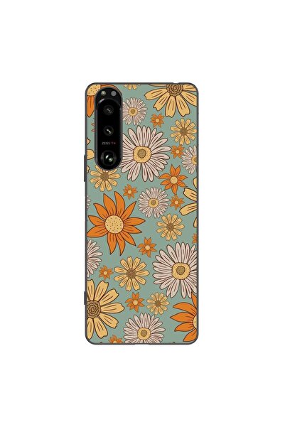 OEM Husa compatibila cu Sony Xperia 5 III Silicon Gel Tpu Model Vintage Meadow