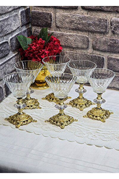 SEÇKİNEV Perla Victora 6-Piece Collection 170Cc Magnolia & Ice Cream Bowl Set