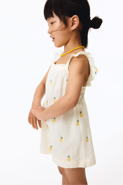 H&M Pamuklu Muslin Tulum