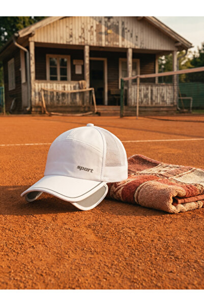 PIECE SIGNATURE Șapcă pentru alergare și tenis cu bandă reflectorizantă, prot...
