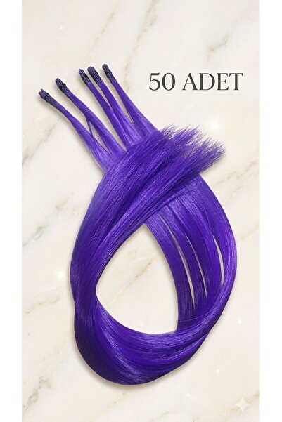 Tonexem MOR SENTETİK BONCUK KAYNAK 50 ADET
