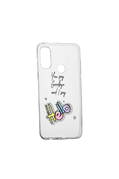 bestcase Husa Silicon Compatibila Cu Motorola Moto E40, Say Hello, rezistenta...