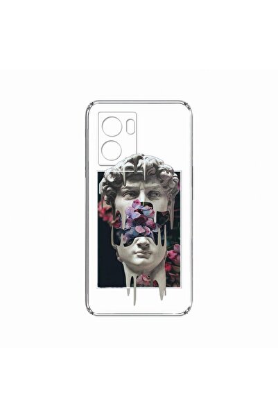 bestcase Λεπτή θήκη σιλικόνης 2 χιλιοστών, Συμβατή με OPPO A77s, Σχέδιο Άγαλμ...