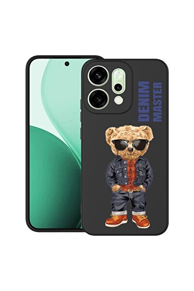 bestcase Θήκη για OPPO Reno14 5G με Σχέδιο Denim Master - Αρκουδάκι, TPU Ματ ...