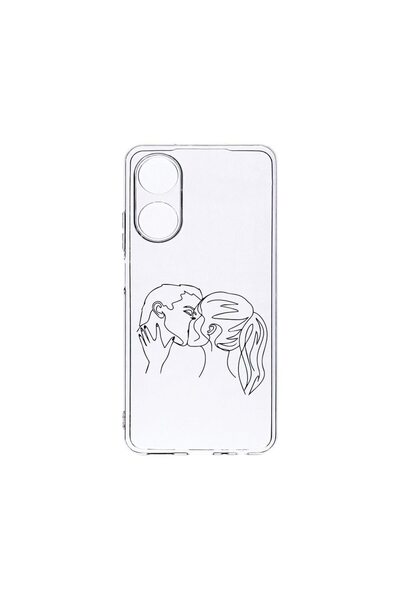 bestcase Clear Silicone Case 2MM, Compatible with OPPO A98 5G, Teen Love, Sho...