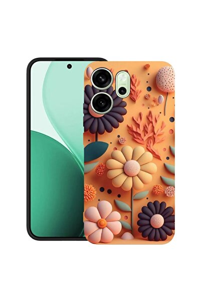bestcase ¬Æ Husa TPU Ultra Slim Compatibil cu OPPO A5x, cu Design Happy Flowe...