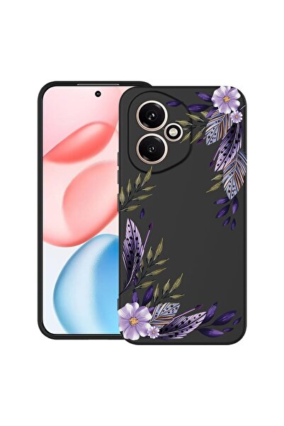bestcase ¬Æ Husa TPU Ultra Slim Compatibila cu Honor 400, Floral - Levander, ...