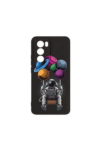 bestcase ¬Æ Husa Premium Silicon, Compatibila Cu OPPO Reno12, Astronaut, SLIM...