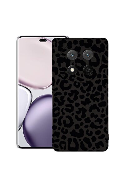 bestcase Husă pentru Honor Magic 7 Lite, Silicon Premium Subțire 1.2MM, Leopa...