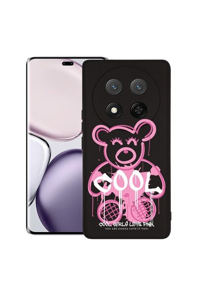 bestcase Husă pentru Honor Magic 7 Lite, Silicon Premium Subțire 1.2MM, Roz C...
