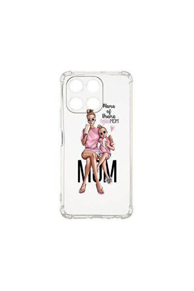 bestcase ¬Æ Husa pentru Honor 200 Smart, Anti Shock 1.5MM, Girl Mom Mama of D...