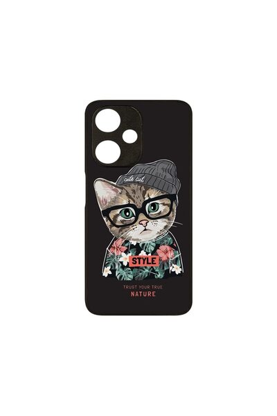 bestcase Θήκη MaxSafe, Συμβατή με OPPO A59 5G, Σχέδιο Γάτας, Χρώματα HD, Αντι...
