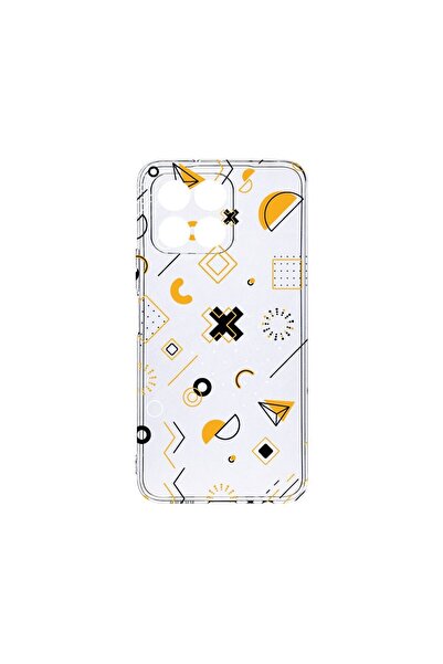 bestcase Διαφανής Θήκη Σιλικόνης 2MM, Συμβατή με Honor X6a, Σύμβολα, Αντικραδ...