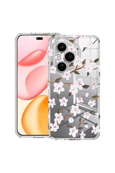 bestcase ¬Æ Husa Clear Silicon pentru Honor 400 Pro, Spring Flower, 2036424 T...