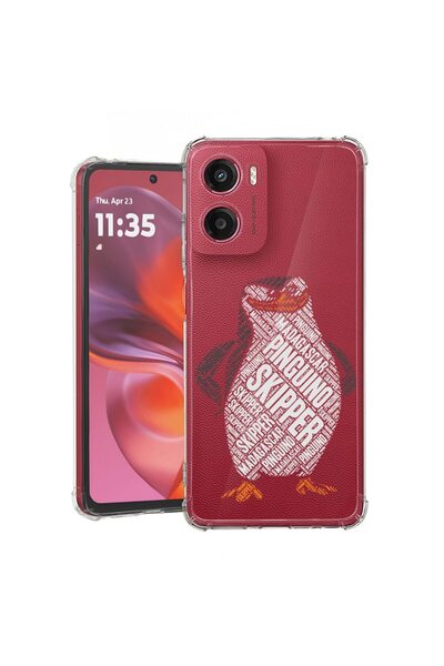bestcase Θήκη συμβατή με Motorola Moto E15, Αντικραδασμική 1.5MM, Calligraphy...