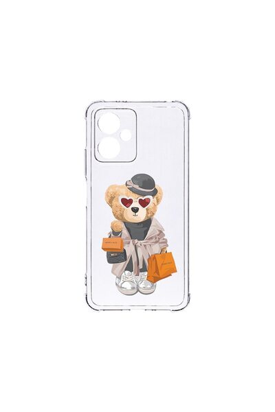 bestcase Husa pentru Motorola Moto G55, BestCase¬Æ Anti Shock 1.5MM, Teddy Be...