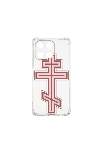 bestcase ¬Æ Husa pentru Honor 200 Smart, Anti Shock 1.5MM, Classic Cross Red,...