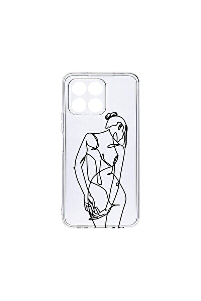 bestcase Husa BestCase¬Æ Clear Silicon, Compatibila Cu Honor X6, Woman Linear...