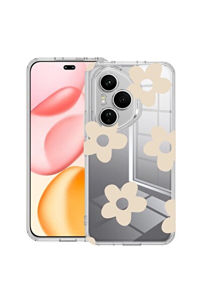 bestcase ¬Æ Husa Clear Silicon pentru Honor 400 Pro, Retro Daisy, 2036424 T 1481