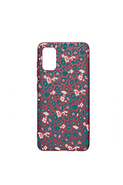 bestcase Husa Silicon, Compatibila Cu Huawei P Smart (2021), Green Flowers Pa...